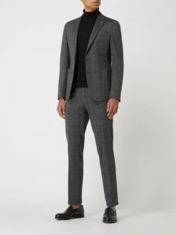 Bester Verkauf ✨ DIGEL Extra Slim Fit 2-Knopf-Sakko Mit Viskose-Anteil Modell 'Neel' - Mittelgrau ?