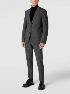 Auslauf ? Drykorn Hose Mit Glencheck-Muster Modell 'Piet' - Mittelgrau ✔️