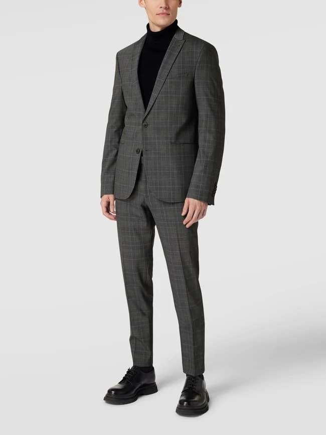 Auslauf ? Drykorn Hose Mit Glencheck-Muster Modell 'Piet' - Mittelgrau ✔️ 1 Auslauf ? Drykorn Hose Mit Glencheck-Muster Modell 'Piet' - Mittelgrau ✔️