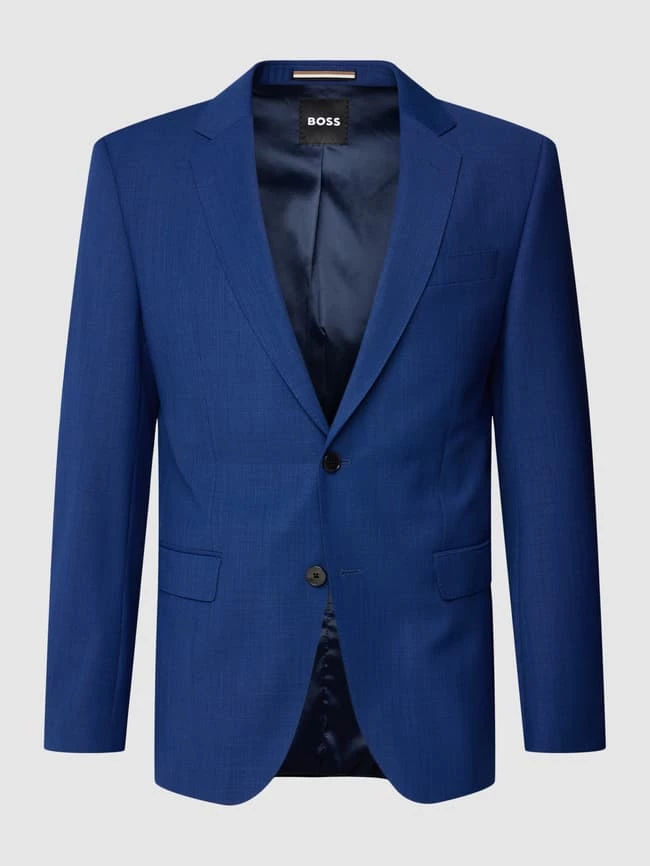 Budget ⌛ BOSS Slim Fit Sakko Mit Strukturmuster Modell 'Huge' - Hellblau ? 2 Budget ⌛ BOSS Slim Fit Sakko Mit Strukturmuster Modell 'Huge' - Hellblau ? – Bild 2