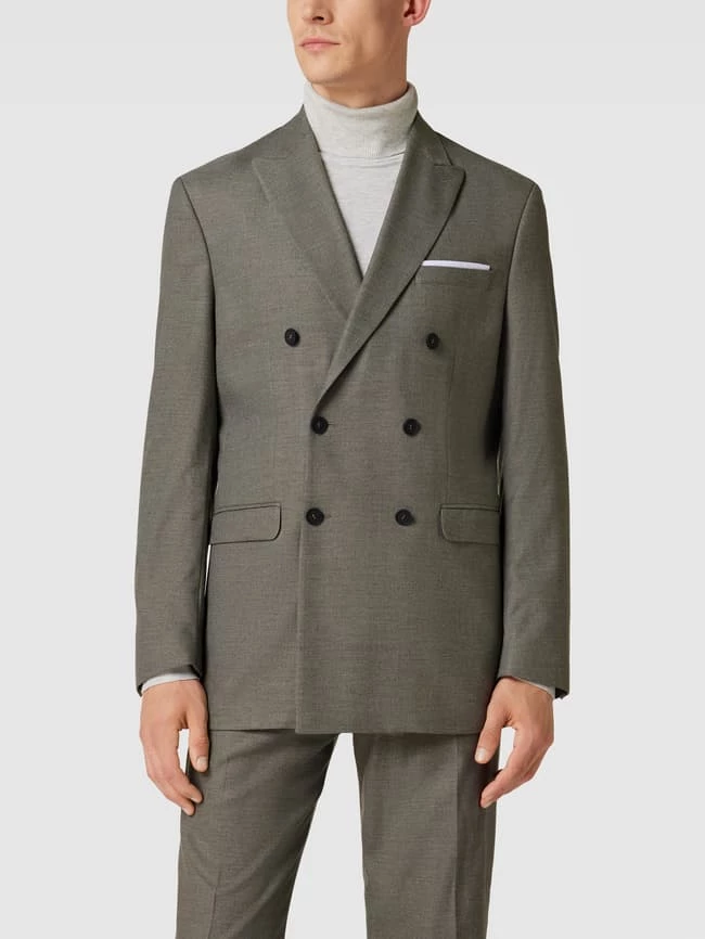 Billig ? Selected Homme Comfort Fit Sakko Mit Reverskragen Modell 'DAXLOGAN' - Hellgrau ? 4 Billig ? Selected Homme Comfort Fit Sakko Mit Reverskragen Modell 'DAXLOGAN' - Hellgrau ? – Bild 4