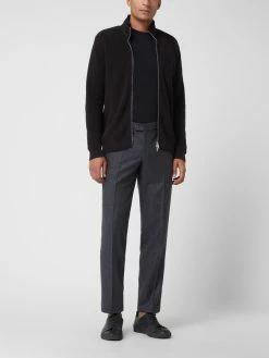 Neu ⌛ Hiltl Regular Fit Anzughose Aus Schurwolle Modell 'Piacenza' - Anthrazit ?