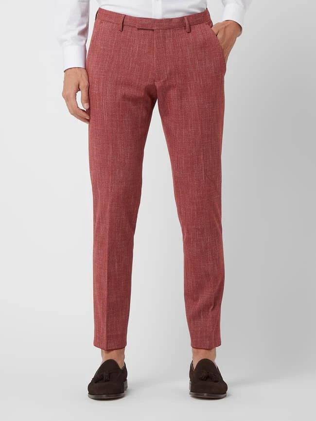 Top 10 ? MCNEAL Anzughose Mit Strukturmuster - Hellrot ? 4 Top 10 ? MCNEAL Anzughose Mit Strukturmuster - Hellrot ? – Bild 4