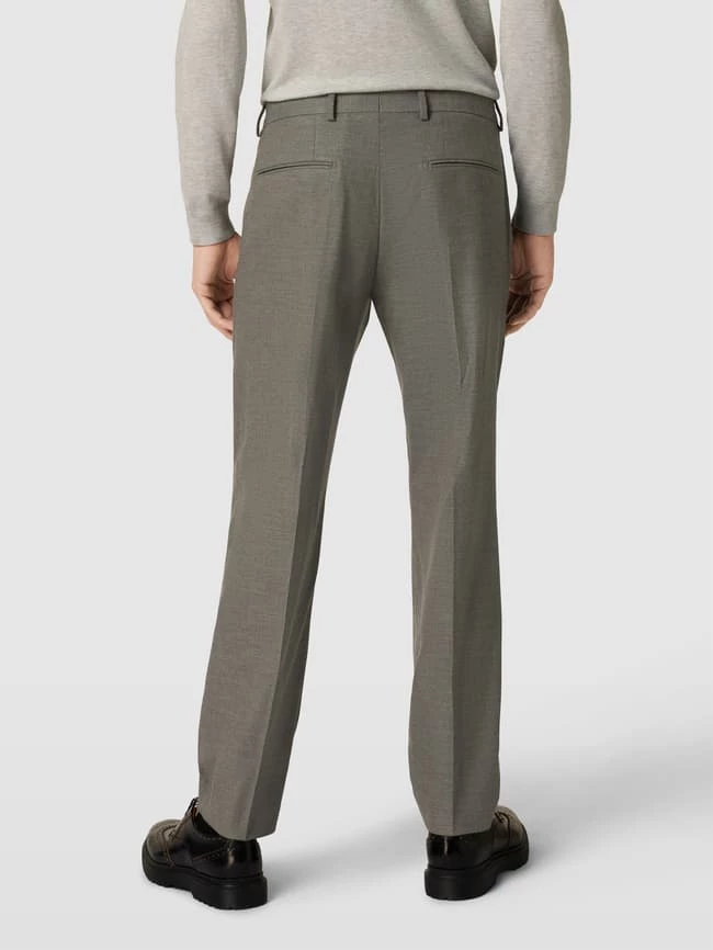 Großhandel ? Selected Homme Comfort Fit Anzughose Mit Strukturmuster Modell 'DAXLOGAN' - Hellgrau ? 5 Großhandel ? Selected Homme Comfort Fit Anzughose Mit Strukturmuster Modell 'DAXLOGAN' - Hellgrau ? – Bild 5