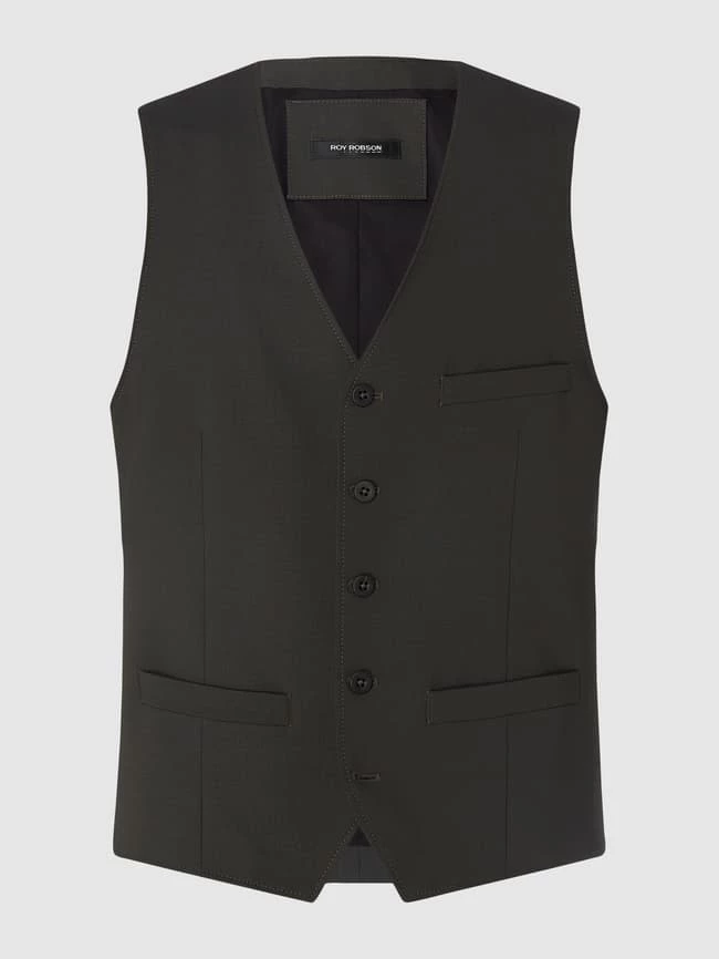 Bestes Angebot ✔️ Roy Robson Weste Mit Stretch-Anteil - Dunkelgrün ? 2 Bestes Angebot ✔️ Roy Robson Weste Mit Stretch-Anteil - Dunkelgrün ? – Bild 2