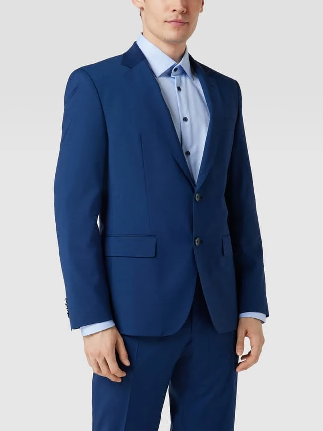 Rabatt ? BOSS 2-Knopf-Sakko Mit Kissing Buttons Modell 'Huge' - Royalblau ? 4 Rabatt ? BOSS 2-Knopf-Sakko Mit Kissing Buttons Modell 'Huge' - Royalblau ? – Bild 4