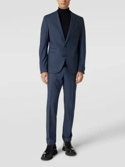 Aktion ? Drykorn 2-Knopf-Sakko Mit Reverskragen Modell 'Irving' - Dunkelblau ✨