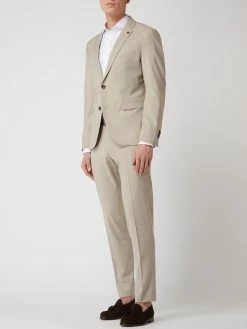 Schlussverkauf ? Cinque Regular Fit 2-Knopf-Sakko Mit Schurwoll-Anteil Modell 'Cimonopoli' - Sand ?