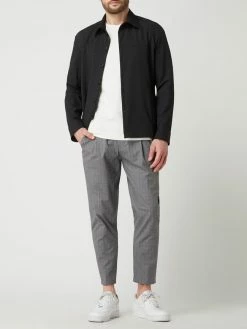 Am billigsten ? Drykorn Bundfaltenhose Mit Glencheck-Muster Modell 'Nosh' - Mittelgrau ?