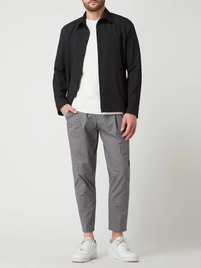 Am billigsten ? Drykorn Bundfaltenhose Mit Glencheck-Muster Modell 'Nosh' - Mittelgrau ? 1 Am billigsten ? Drykorn Bundfaltenhose Mit Glencheck-Muster Modell 'Nosh' - Mittelgrau ?