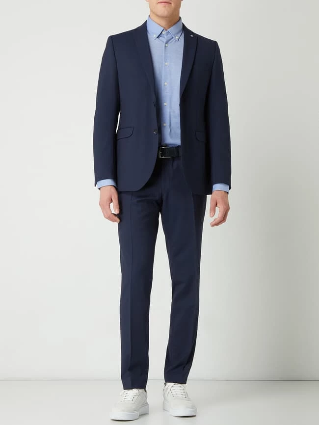 Am billigsten ⭐ CG - Club Of Gents Slim Fit Anzughose Aus Schurwolle Modell 'Cedric' - Royalblau ? 1 Am billigsten ⭐ CG - Club Of Gents Slim Fit Anzughose Aus Schurwolle Modell 'Cedric' - Royalblau ?