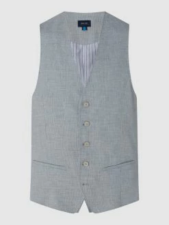 Am billigsten ? Pierre Cardin Modern Fit Weste Mit Stretch-Anteil Modell 'Gab' - 'Futureflex' - Bleu ?