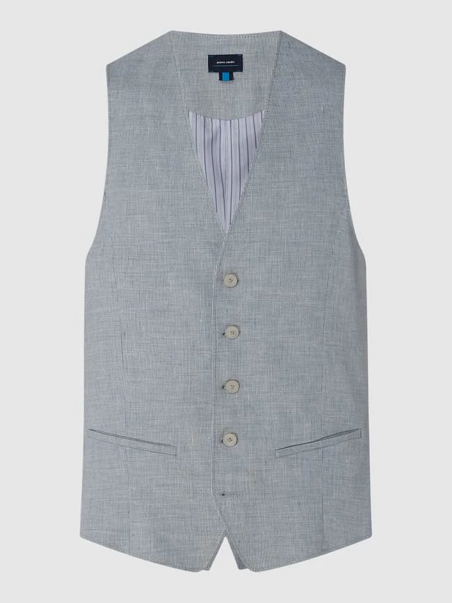 Am billigsten ? Pierre Cardin Modern Fit Weste Mit Stretch-Anteil Modell 'Gab' - 'Futureflex' - Bleu ? 1 Am billigsten ? Pierre Cardin Modern Fit Weste Mit Stretch-Anteil Modell 'Gab' - 'Futureflex' - Bleu ?