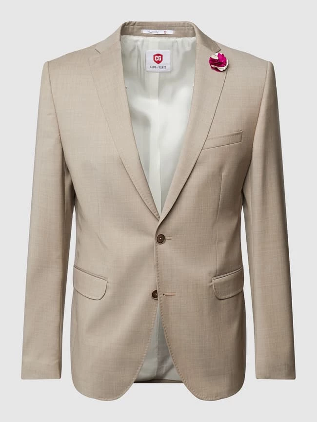 Am billigsten ? CG - Club Of Gents Slim Fit 2-Knopf-Sakko Aus Schurwolle YOUR OWN PARTY By CG – CLUB Of GENTS - Beige Meliert ? 2 Am billigsten ? CG - Club Of Gents Slim Fit 2-Knopf-Sakko Aus Schurwolle YOUR OWN PARTY By CG – CLUB Of GENTS - Beige Meliert ? – Bild 2
