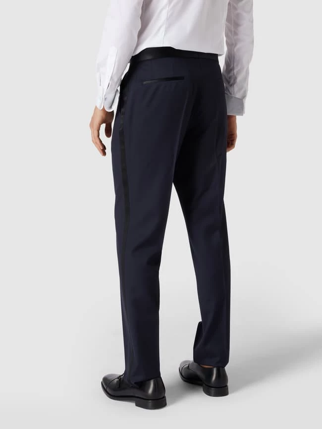 Auslauf ? BOSS Slim Fit Anzughose Mit Kontraststreifen - Marineblau ? 5 Auslauf ? BOSS Slim Fit Anzughose Mit Kontraststreifen - Marineblau ? – Bild 5