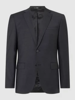 Auslauf ❤️ BOSS Regular Fit 2-Knopf-Sakko Aus Schurwollmischung Modell 'Jasper' - Anthrazit ?