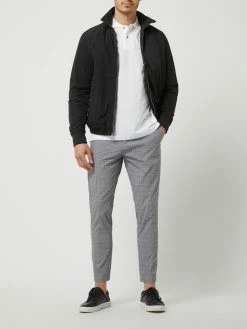 Neu ? Cinque Anzughose Mit Verkürztem Bein Und Stretch-Anteil Modell 'Cijuno' - Silber Meliert ?