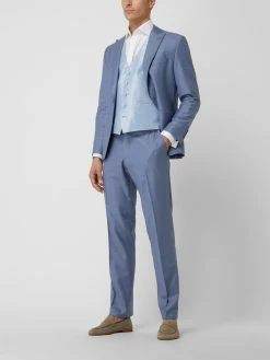 Neu ? Wilvorst Anzughose Mit Stretch-Anteil - Bleu ?