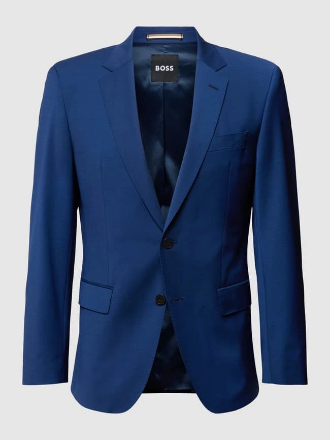 Rabatt ? BOSS 2-Knopf-Sakko Mit Kissing Buttons Modell 'Huge' - Royalblau ? 2 Rabatt ? BOSS 2-Knopf-Sakko Mit Kissing Buttons Modell 'Huge' - Royalblau ? – Bild 2