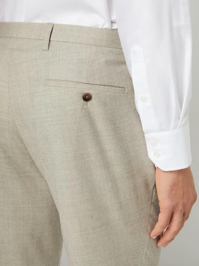 Rabatt ? CG - Club Of Gents Anzughose Aus Schurwolle - Taupe ? 3 Rabatt ? CG - Club Of Gents Anzughose Aus Schurwolle - Taupe ? – Bild 3