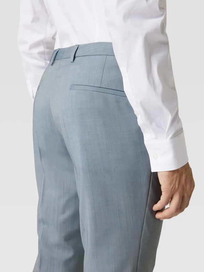 Bester Verkauf ? HUGO Extra Slim Fit Anzug Mit Strukturmuster Modell 'Arti / Hesten' - Rauchblau ? 6 Bester Verkauf ? HUGO Extra Slim Fit Anzug Mit Strukturmuster Modell 'Arti / Hesten' - Rauchblau ? – Bild 6