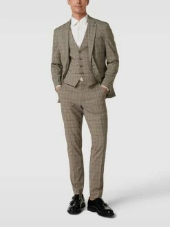 Bestpreis ? MCNEAL Sakko Mit Streifenmuster - Mittelbraun ?