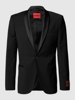 Auslauf ❤️ HUGO Slim Fit 1-Knopf-Sakko Mit Label-Stitching - Schwarz ✨ -CG – CLUB of GENTS shop 9p8kmh1l9t5j6kqg9h5k8d2h6gqk2gpp99956jqb8db4ija48takuhq39d636i9o84s34ipjakskqda46so62c1n6lhjgdb36ksjed9kcli32e346dij6dphclh64d3270s6ao8