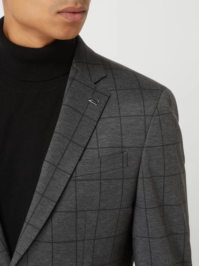 Bester Verkauf ✨ DIGEL Extra Slim Fit 2-Knopf-Sakko Mit Viskose-Anteil Modell 'Neel' - Mittelgrau ? 3 Bester Verkauf ✨ DIGEL Extra Slim Fit 2-Knopf-Sakko Mit Viskose-Anteil Modell 'Neel' - Mittelgrau ? – Bild 3