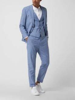 Aktion ? Strellson Weste Mit Leinen-Anteil Modell 'Gyl' - Hellblau ?