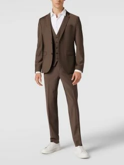 Bestpreis ✔️ Cinque Hose Mit Bügelfalten Modell 'Monopoli' - Hellbraun ?