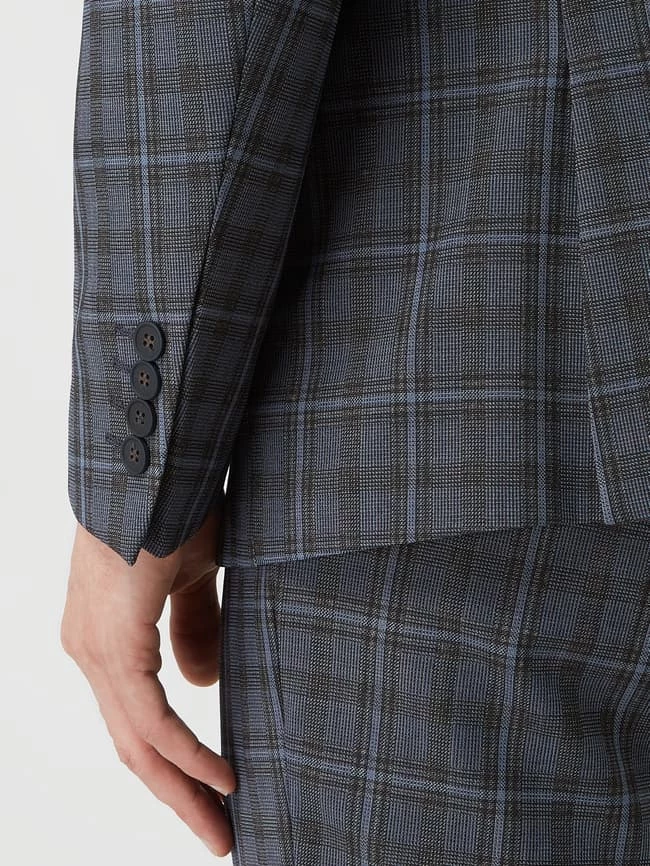 Aktion ✨ Selected Homme Slim Fit 2-Knopf-Sakko Mit Woll-Anteil Modell 'Elon' - Dunkelblau ? 6 Aktion ✨ Selected Homme Slim Fit 2-Knopf-Sakko Mit Woll-Anteil Modell 'Elon' - Dunkelblau ? – Bild 6