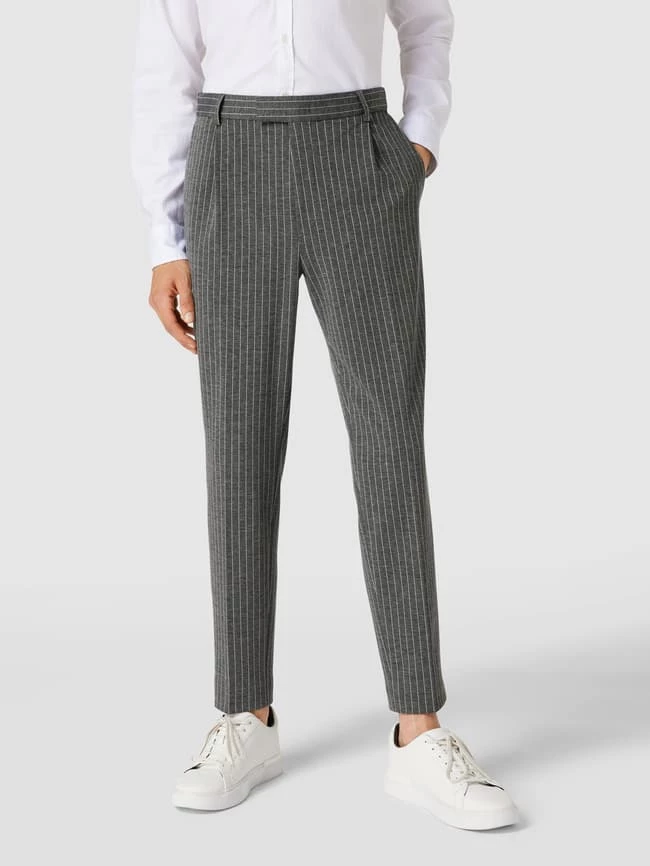 Auslauf ⌛ JOOP! Collection Bundfaltenhose Mit Nadelstreifen - Hellgrau ? 4 Auslauf ⌛ JOOP! Collection Bundfaltenhose Mit Nadelstreifen - Hellgrau ? – Bild 4