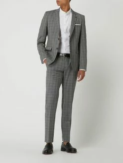 Schlussverkauf ⭐ DIGEL Extra Slim Fit Anzughose Mit Stretch-Anteil Modell 'Nanno' - Anthrazit ?