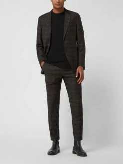 Brandneu ? Strellson Slim Fit Anzughose Mit Leinen-Anteil Modell 'Till' - Dunkelbraun ?