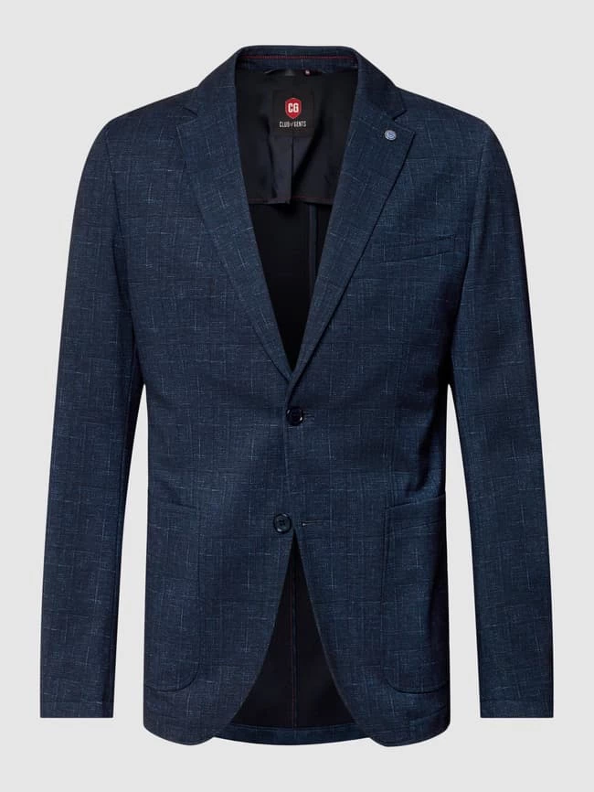 Bestpreis ? CG - Club Of Gents 2-Knopf-Sakko Mit Reverskragen Modell 'Carlin' - Dunkelblau ? 2 Bestpreis ? CG - Club Of Gents 2-Knopf-Sakko Mit Reverskragen Modell 'Carlin' - Dunkelblau ? – Bild 2