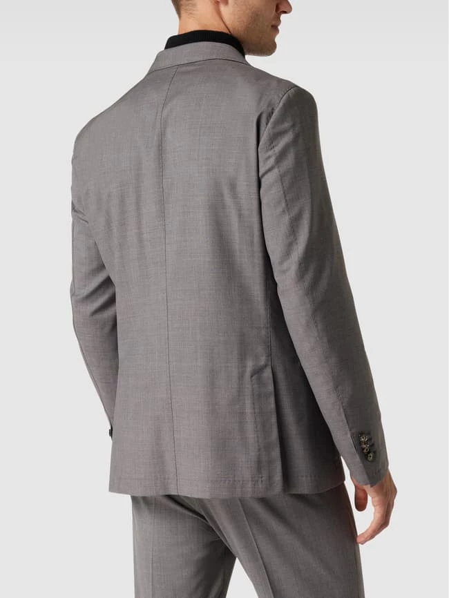 Schlussverkauf ✨ Windsor Shaped Fit 2-Knopf-Sakko Aus Schurwolle Modell 'Travel-W' - Anthrazit ? 5 Schlussverkauf ✨ Windsor Shaped Fit 2-Knopf-Sakko Aus Schurwolle Modell 'Travel-W' - Anthrazit ? – Bild 5