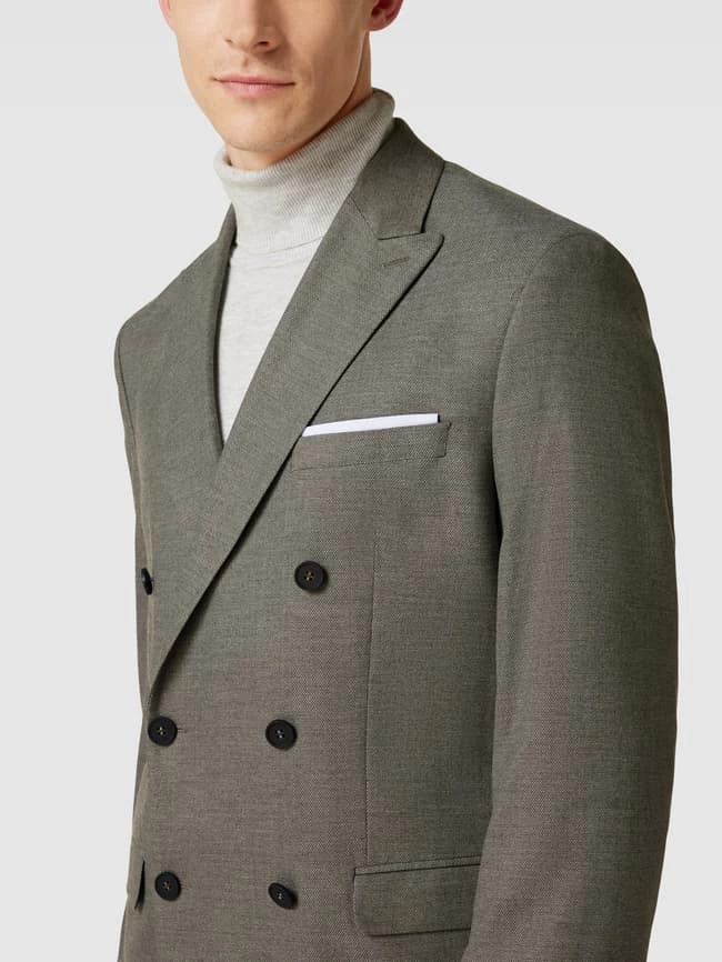 Billig ? Selected Homme Comfort Fit Sakko Mit Reverskragen Modell 'DAXLOGAN' - Hellgrau ? 3 Billig ? Selected Homme Comfort Fit Sakko Mit Reverskragen Modell 'DAXLOGAN' - Hellgrau ? – Bild 3