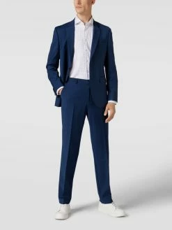 Besorgen ? HUGO Hose Mit Bügelfalten Modell 'Simmons' - Royalblau ?