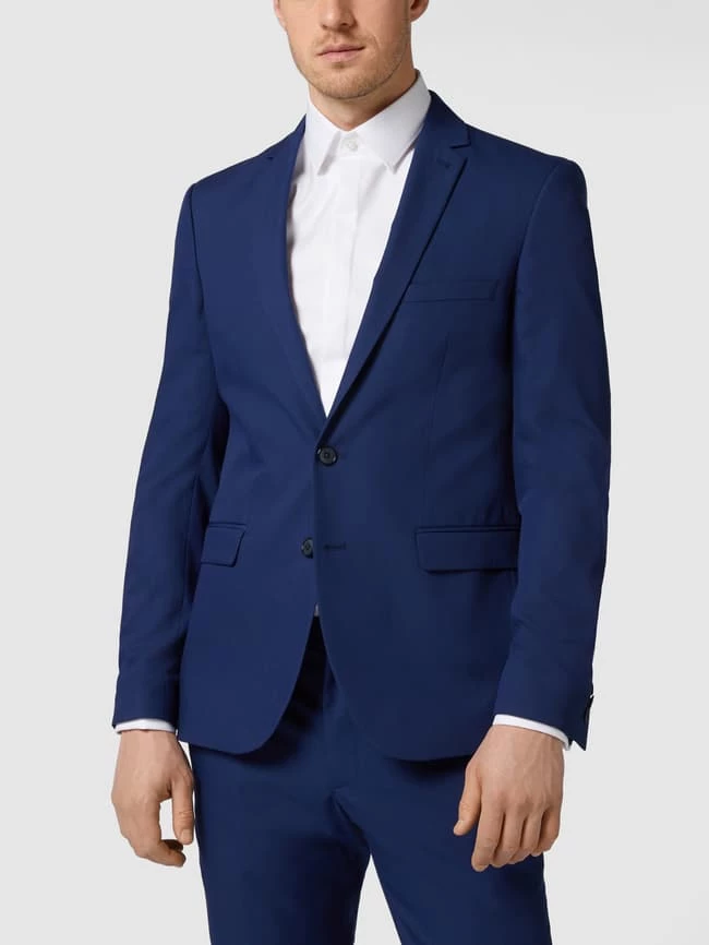 Budget ✨ Montego 2-Knopf-Sakko Mit Fallendem Revers - Royalblau ? 4 Budget ✨ Montego 2-Knopf-Sakko Mit Fallendem Revers - Royalblau ? – Bild 4