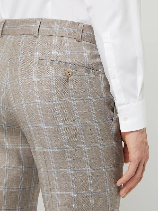 Blitzangebot ? Wilvorst Anzughose Aus Wolle - Beige ? 3 Blitzangebot ? Wilvorst Anzughose Aus Wolle - Beige ? – Bild 3