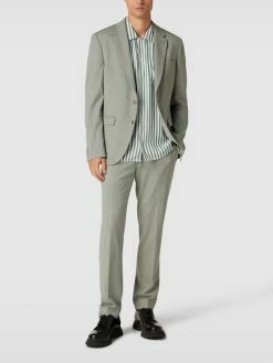 Aktion ? MCNEAL Anzughose Mit Strukturmuster - Grün ?