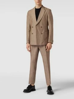 Am billigsten ⭐ CG - Club Of Gents Anzughose Mit Bundfalten - Hellbraun ?