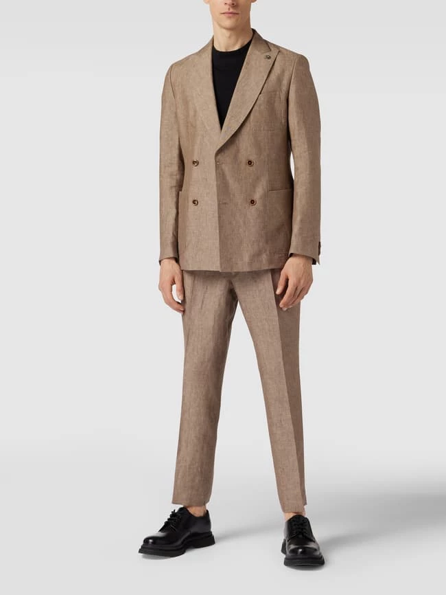 Am billigsten ⭐ CG - Club Of Gents Anzughose Mit Bundfalten - Hellbraun ? 1 Am billigsten ⭐ CG - Club Of Gents Anzughose Mit Bundfalten - Hellbraun ?