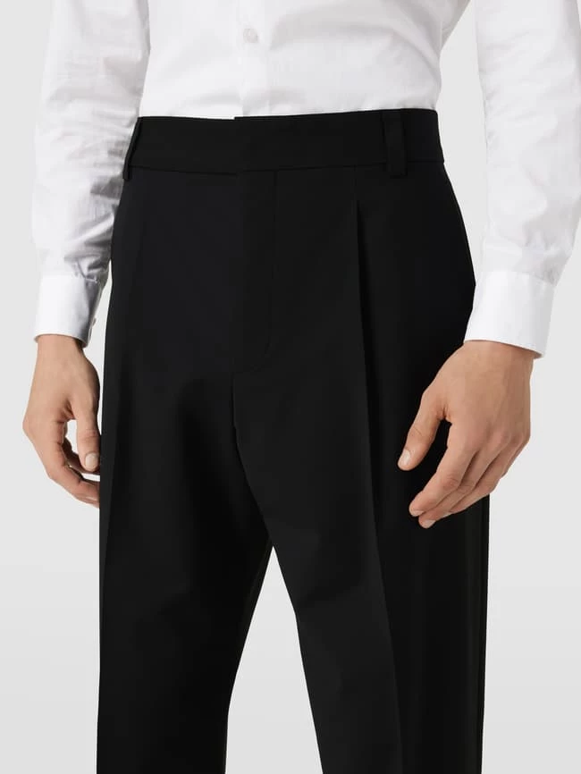 Großhandel ? HUGO Hose Mit Bundfalten Modell 'Felix' - Schwarz ? 3 Großhandel ? HUGO Hose Mit Bundfalten Modell 'Felix' - Schwarz ? – Bild 3