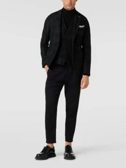 Blitzangebot ⭐ CG - Club Of Gents Weste Mit Label-Detail Modell 'Mosley' - Marineblau ?