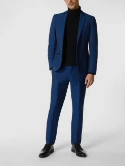 Angebote ✨ Montego Anzug-Hose Mit Webstruktur - Blau ✔️