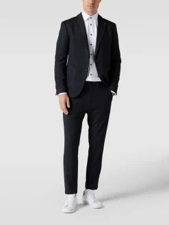 Bestpreis ? Cinque Anzughose Mit Bügelfalten - Marineblau ?