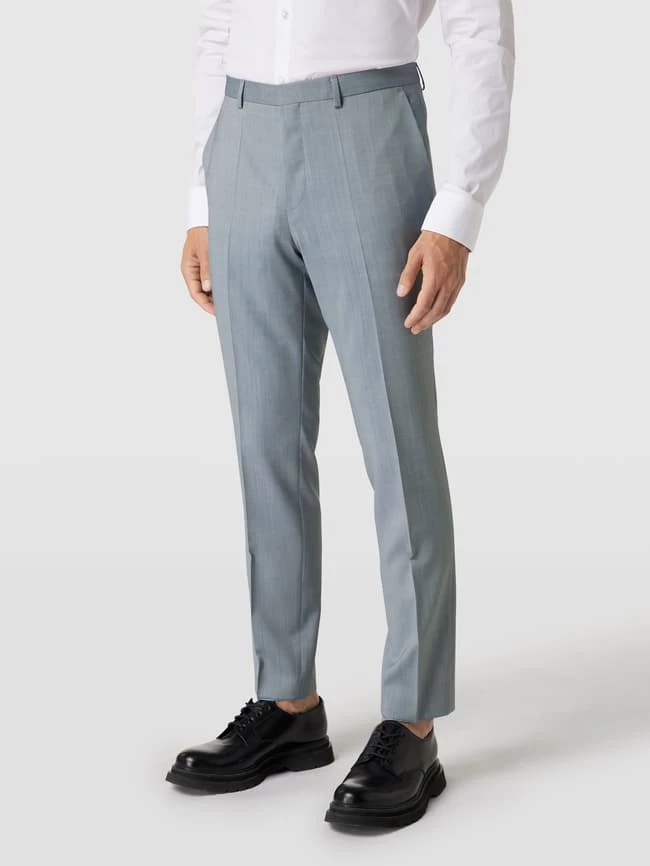 Bester Verkauf ? HUGO Extra Slim Fit Anzug Mit Strukturmuster Modell 'Arti / Hesten' - Rauchblau ? 7 Bester Verkauf ? HUGO Extra Slim Fit Anzug Mit Strukturmuster Modell 'Arti / Hesten' - Rauchblau ? – Bild 7