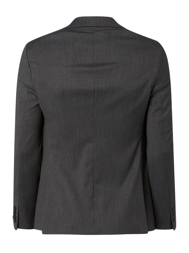 Bester Verkauf ? Montego Super Slim Fit 2-Knopf-Sakko Mit Stretch-Anteil - Anthrazit ? 4 Bester Verkauf ? Montego Super Slim Fit 2-Knopf-Sakko Mit Stretch-Anteil - Anthrazit ? – Bild 4