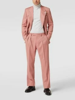 Auslauf ? Baldessarini Hose Mit Bundfalten - Altrosa ?